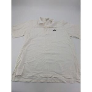 RARE Fairway & Greene Rolex Polo Shirt Men's‎ XL White Embroidered Golf Shirt